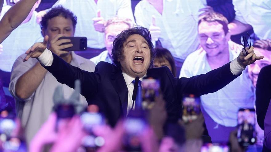 Milei gana las elecciones legislativas: &quot;Hoy comienza la construcción de la Argentina&quot;