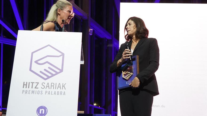La gala de los Hitz Sariak 2025, en directo | Edurne Pasaban: &quot;Hoy estamos aquí siendo referente para todas esas generaciones que vendrán&quot;