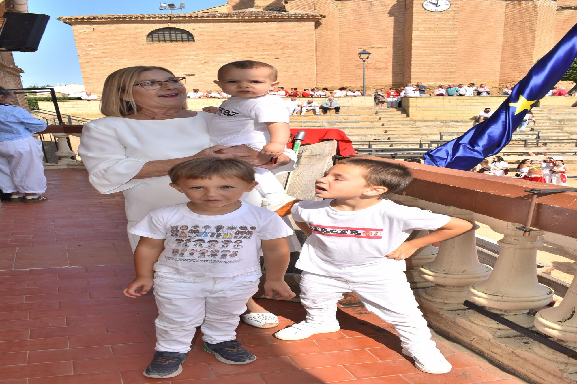 Fotos del cohete de fiestas de Cárcar 2025