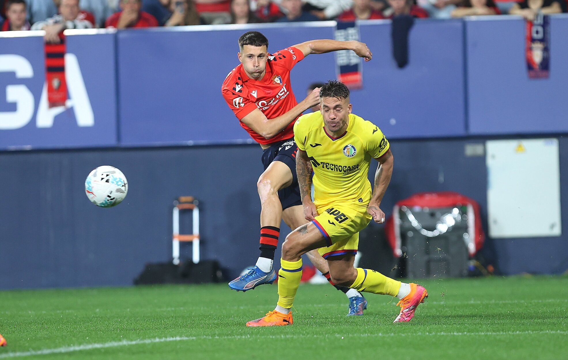 Fotos del Osasuna-Getafe en El Sadar