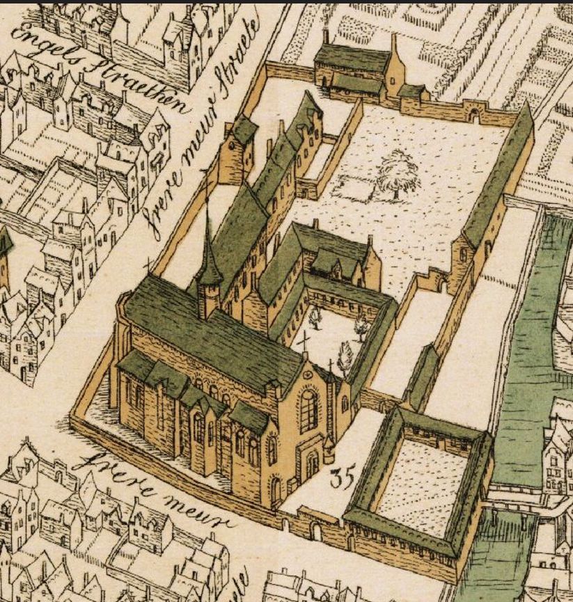 Convento franciscano de Brujas.