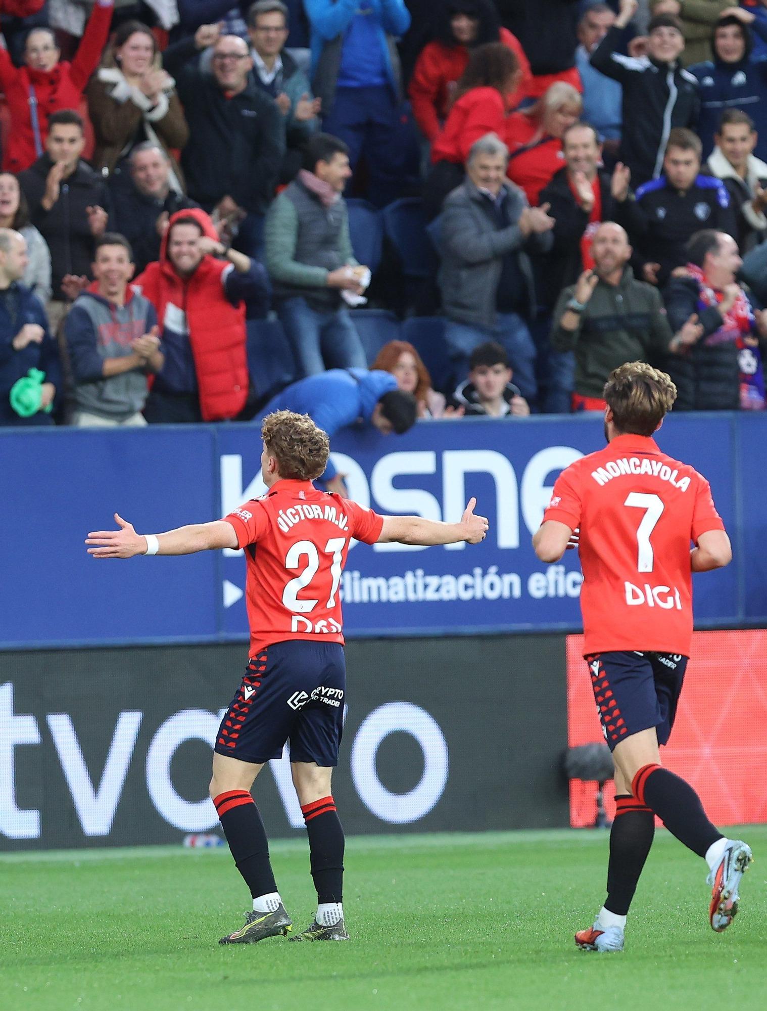 Las mejores imágenes del Osasuna-Elche