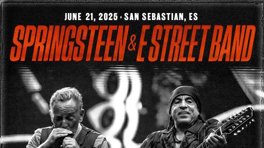 Bruce Springsteen publica el disco de su primer concierto en Donostia