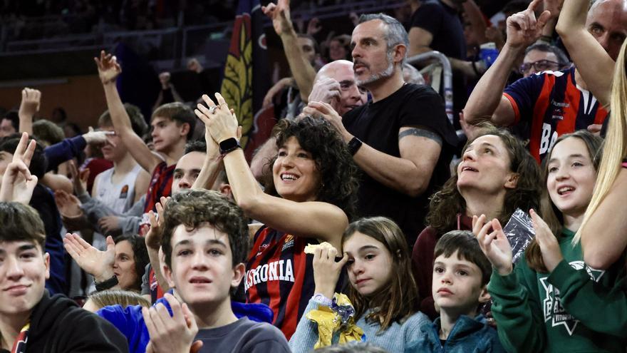 En imágenes: Ambientazo en el Buesa Arena