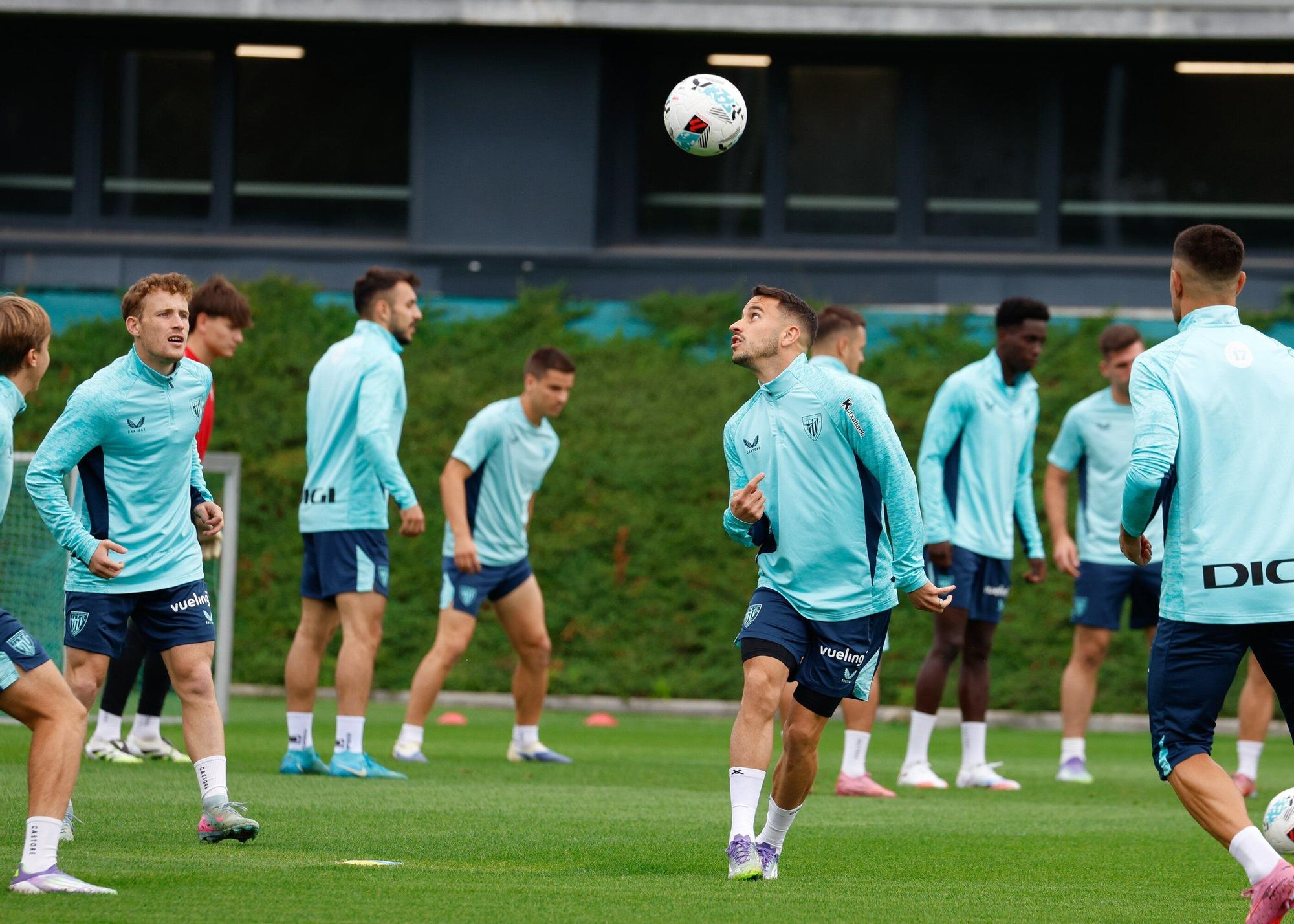 Entrenamiento del Athletic en Lezama