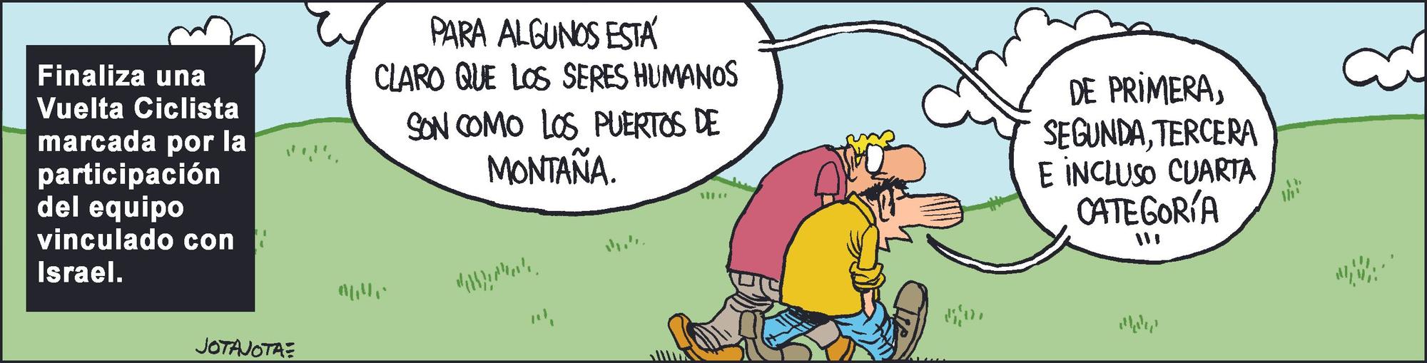 La tira de Jota Jota (14/09/2025)