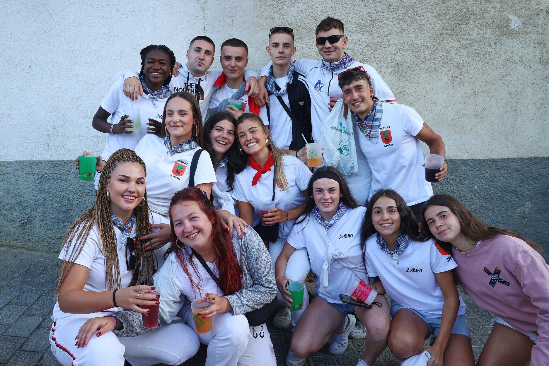Fotos del cohete de fiestas de Zubiri