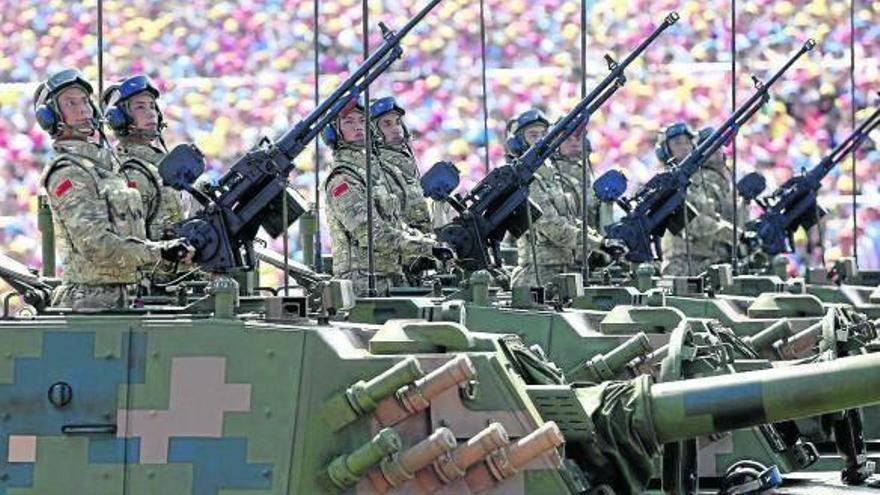 Ningún líder occidental acudió al acto, celebrado por el 70 aniversario del fin de la II Guerra Mundial.