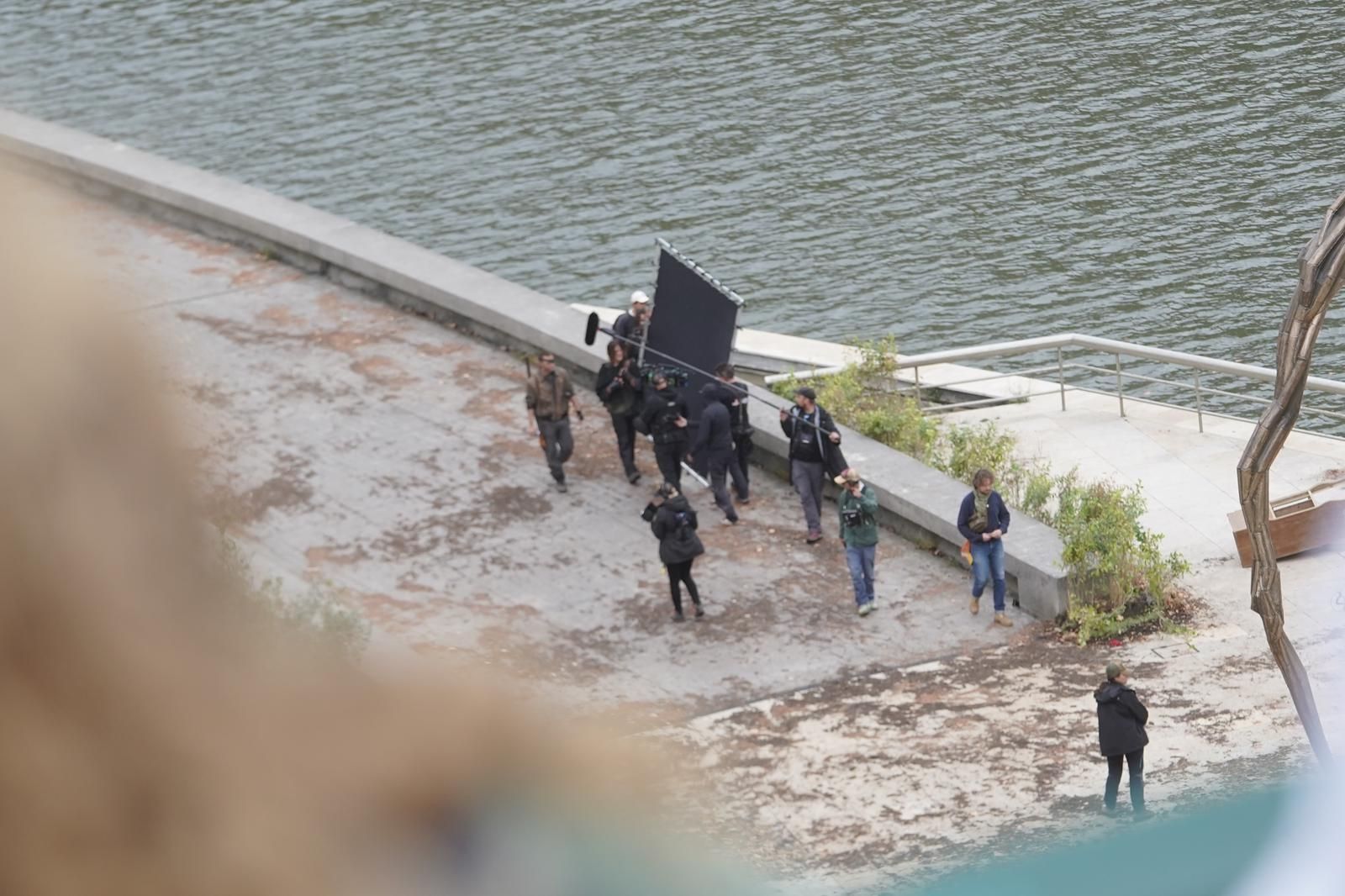 En imágenes: rodaje de 'The Walking Dead' en Bilbao