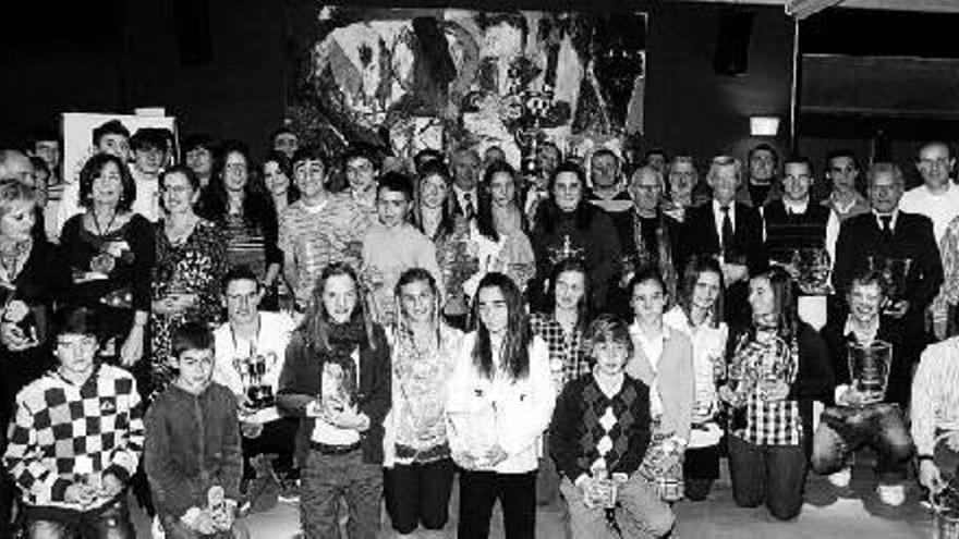 La Federación Navarra entrega los premios de 2010 Los Premiados