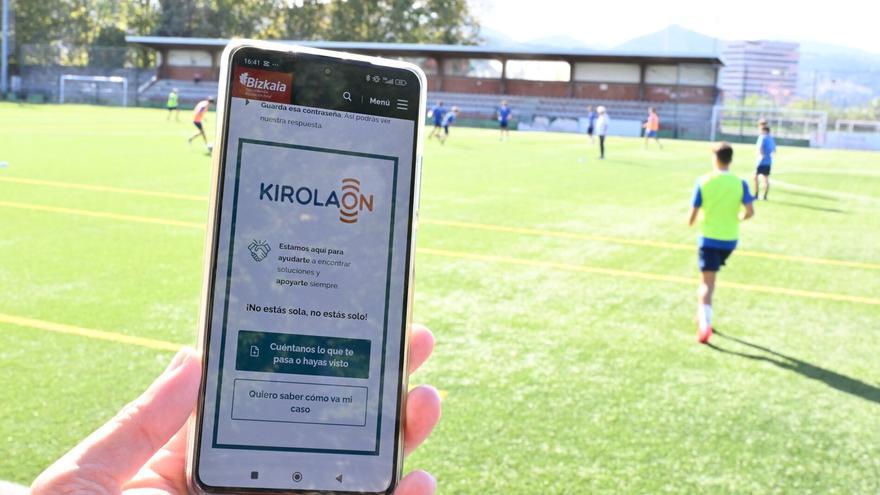La Diputación de Bizkaia recibe casi medio centenar de consultas por violencia o malestar en el deporte escolar