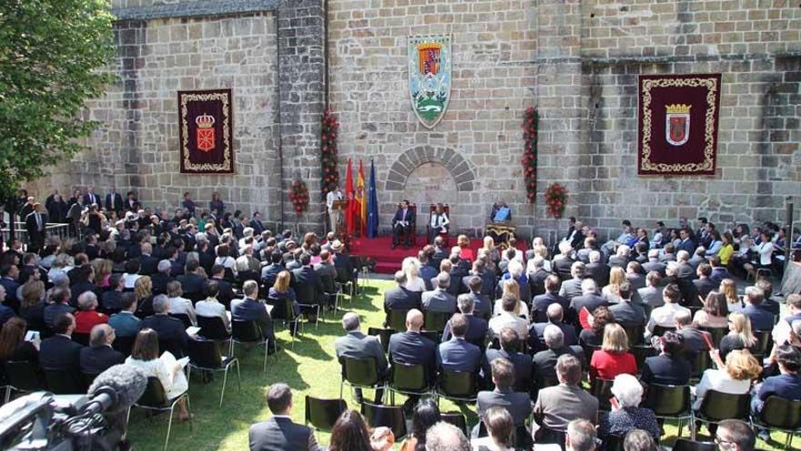 Acto de entrega del Premio Príncipe de Viana de la Cultura 2013.