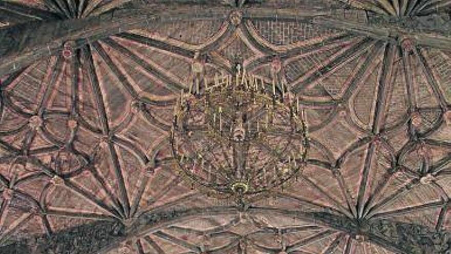 La &#039;Capilla Sixtina&#039; del arte vasco, en el techo del templo.