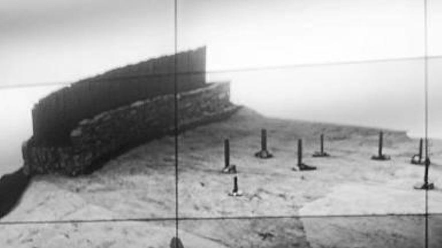 Descubren un plano urbano de hace unos 2.300 años en Anoeta
