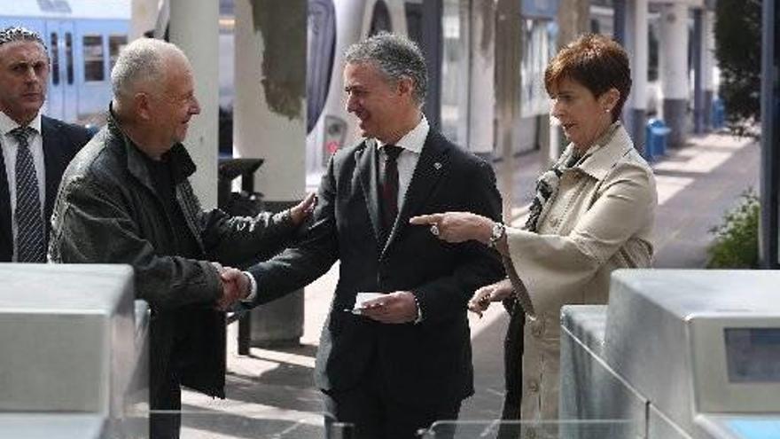 Urkullu espera el compromiso  de Madrid para el intercambiador