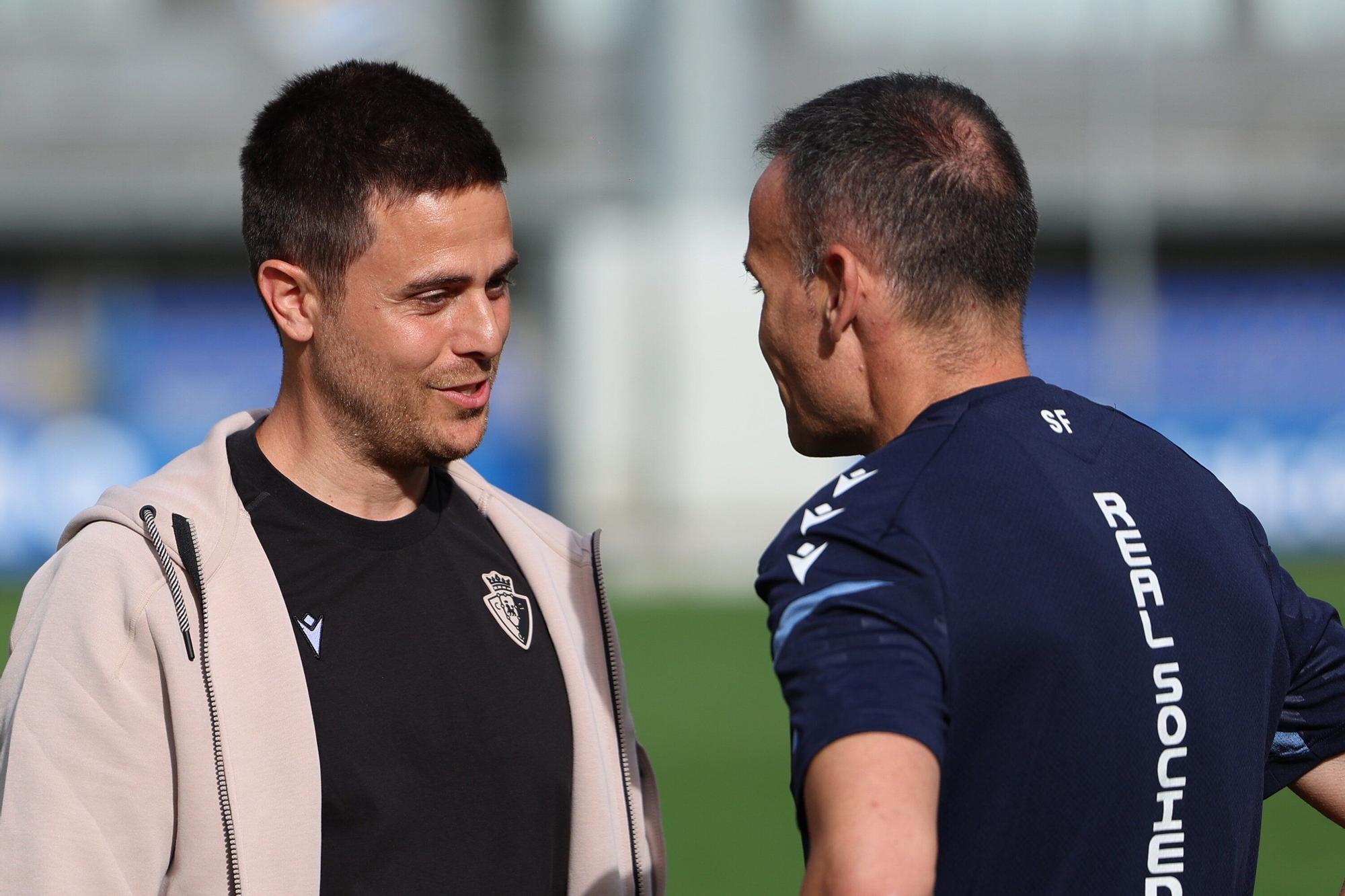 Amistoso de Osasuna en Zubieta