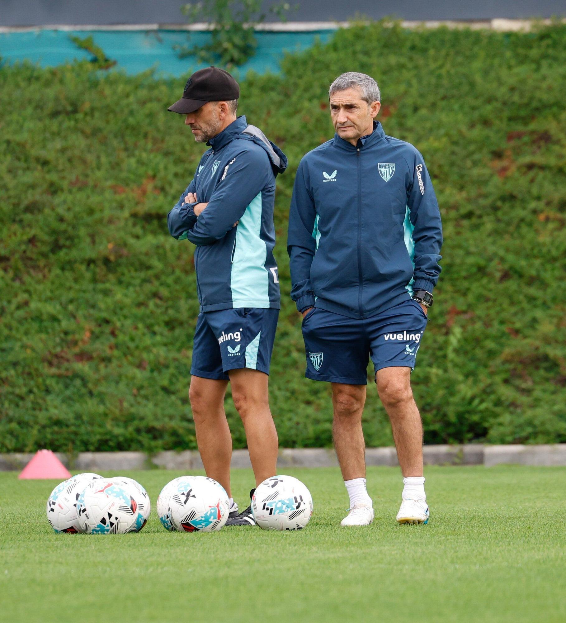 Entrenamiento del Athletic en Lezama