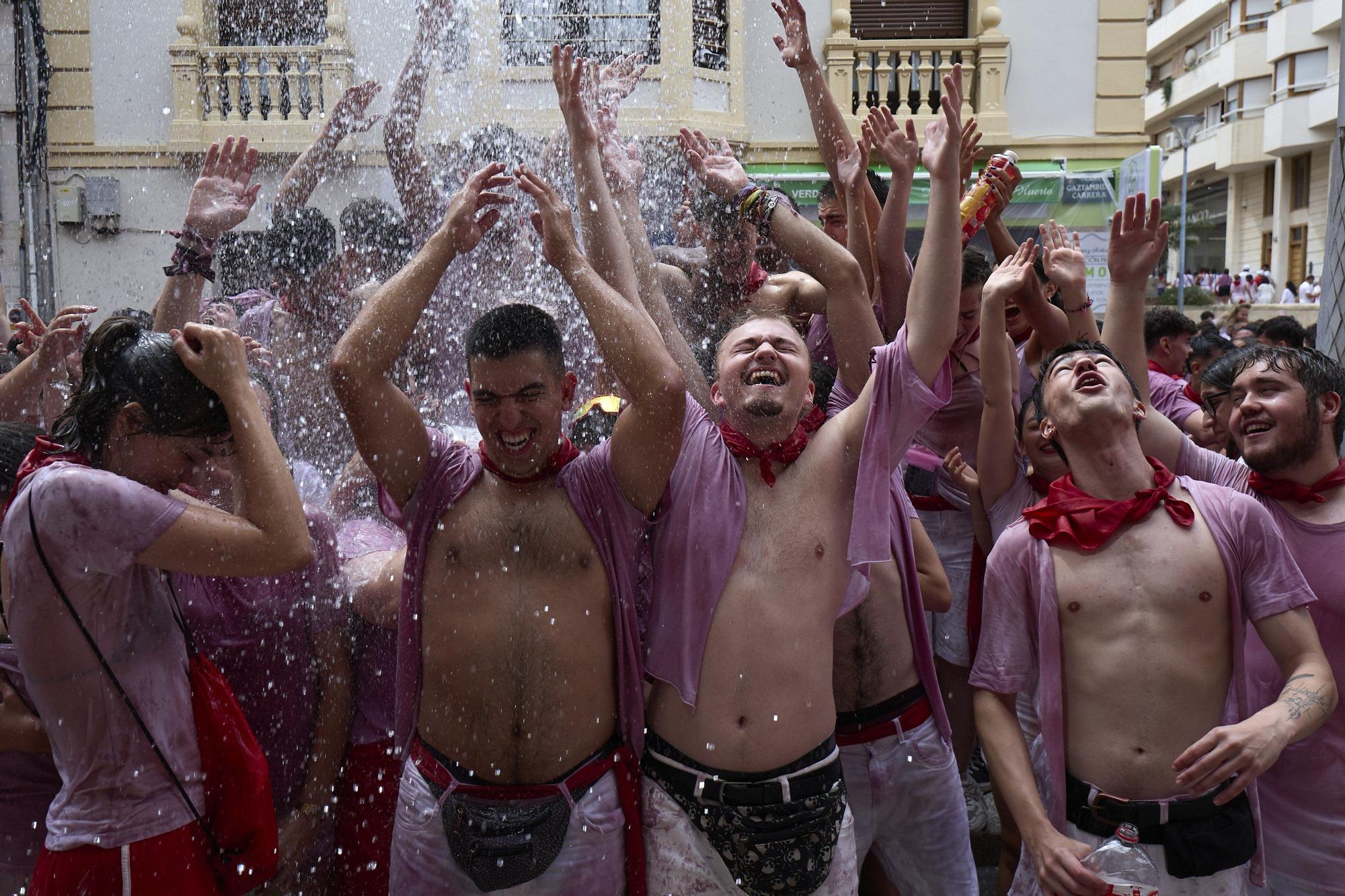 Fotos del cohete de las fiestas de Tudela 2025