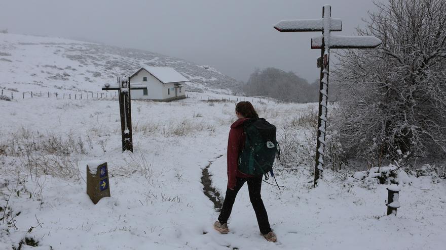 Nieve en Navarra y Pamplona: última hora de la previsión de AEMET