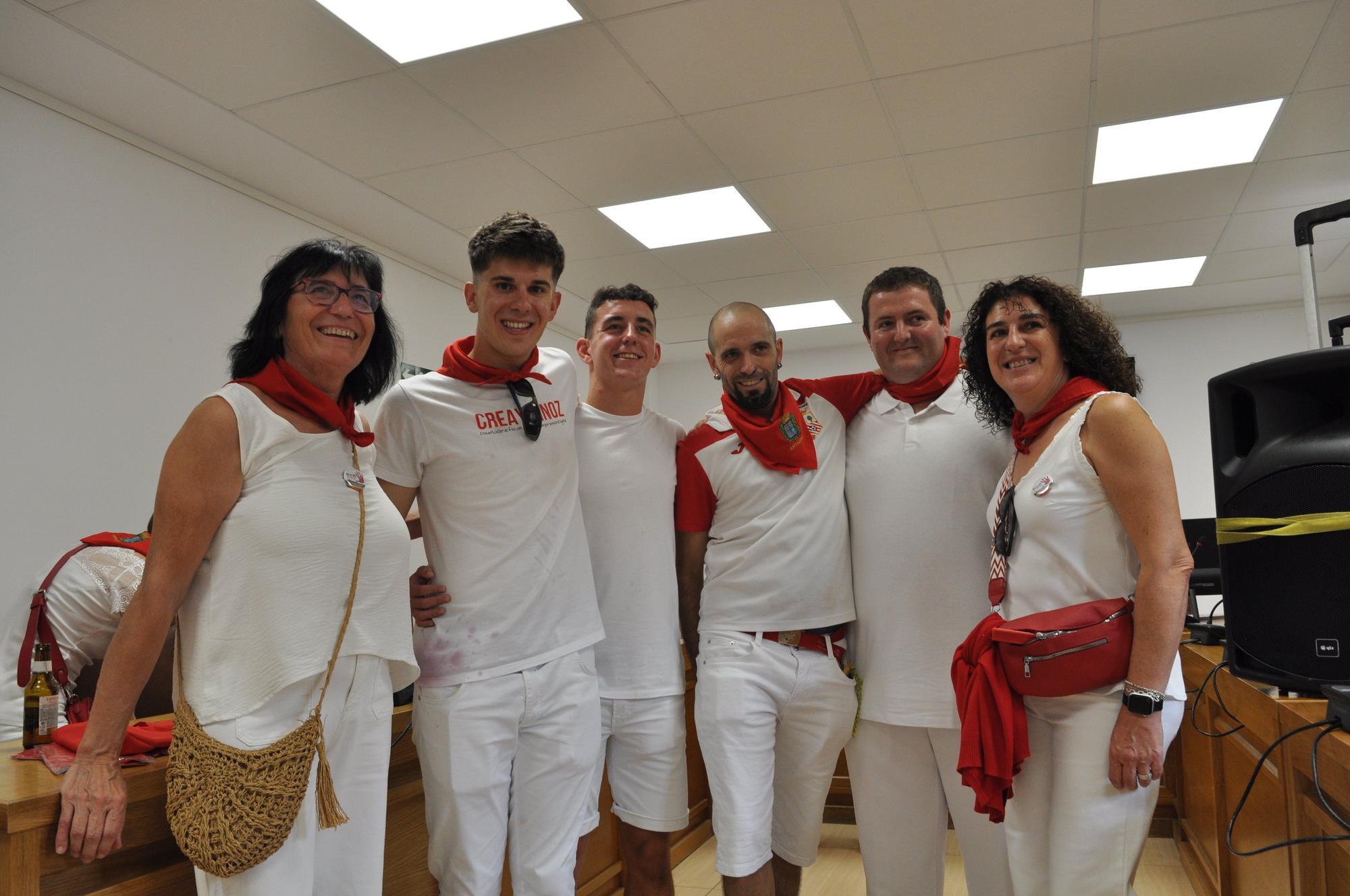Fotos del cohete de fiestas de Artajona 2025
