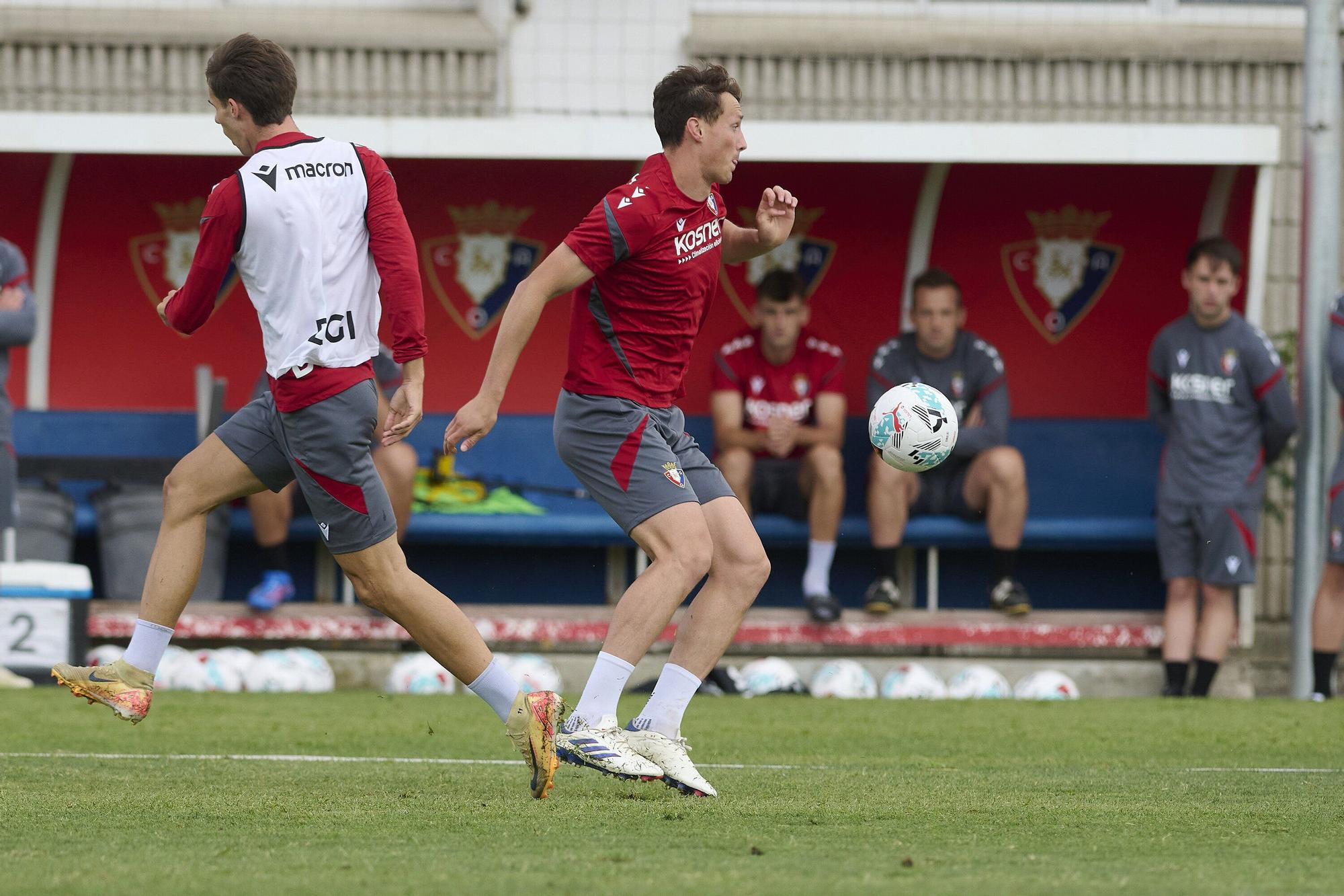 Fotos del entrenamiento de tarde de Osasuna (23/07/2025)