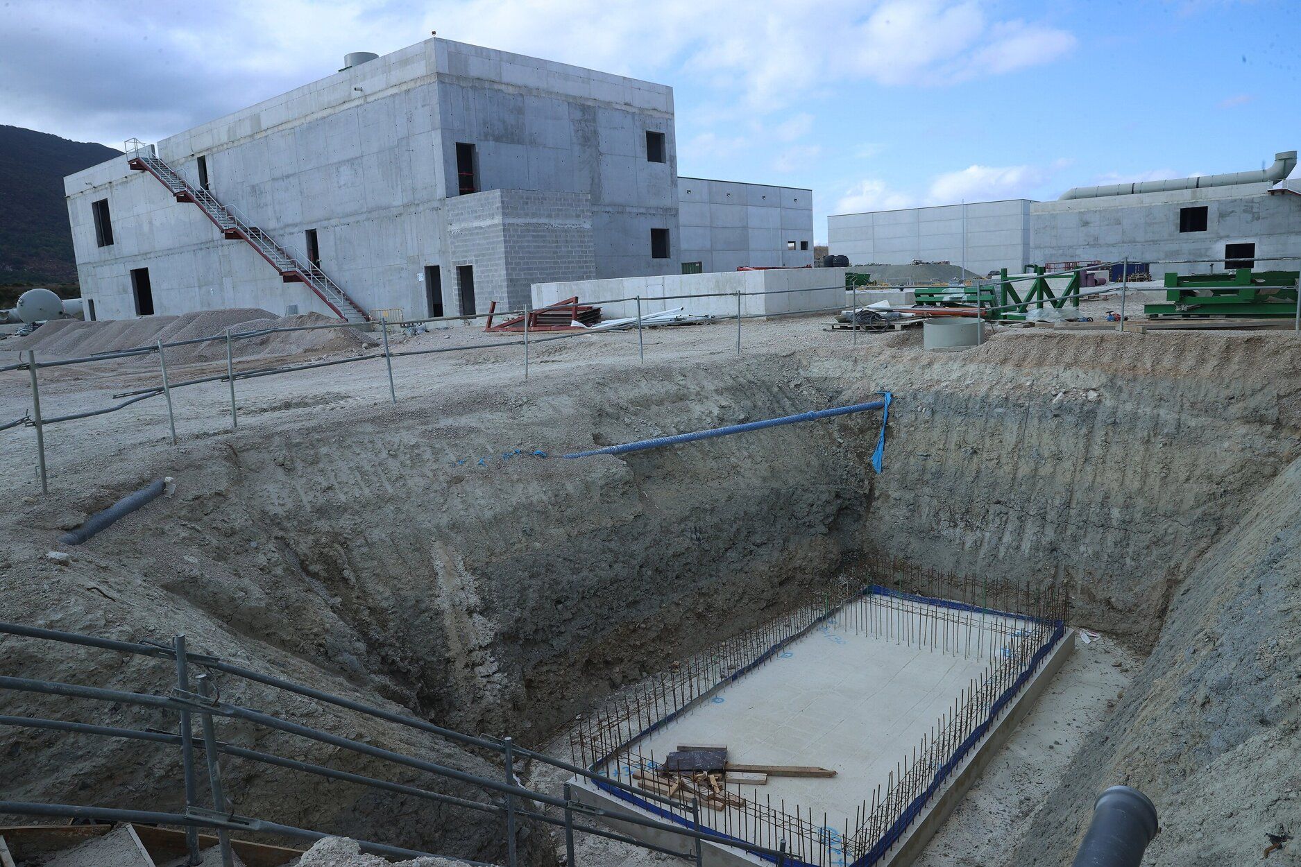 Fotos del futuro Centro Ambiental de la Comarca de Pamplona
