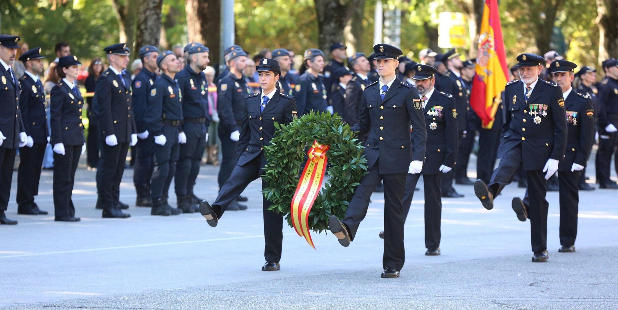 Fotos de la celebración del patrón de la Policía Nacional en Pamplona