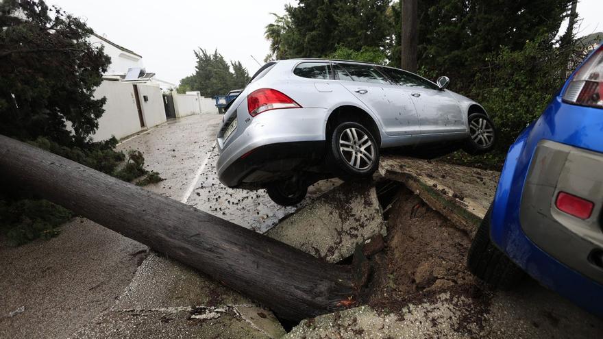 La borrasca Leonardo activa la alerta roja y podría dejar 400 litros de lluvia e innumerables daños en Andalucía