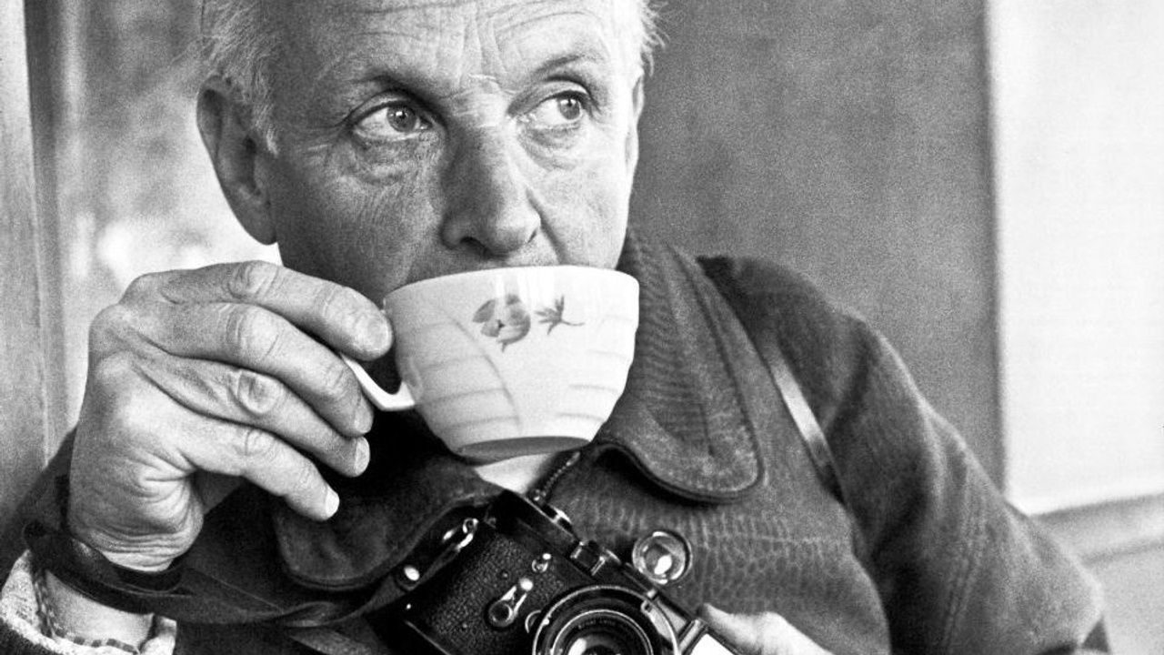 El fotógrafo Henri Cartier Bresson.