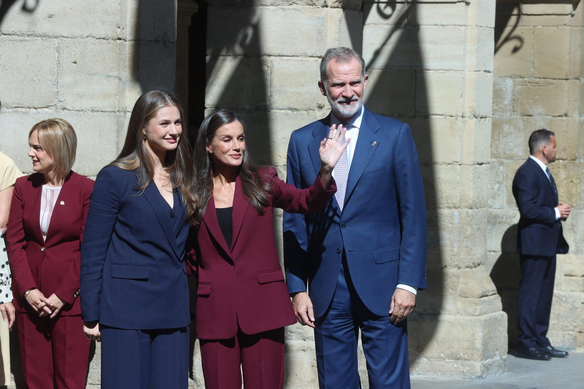 Visita de Felipe de Borbón, Leonor y Letizia a Navarra (viernes 26 de septiembre de 2025)