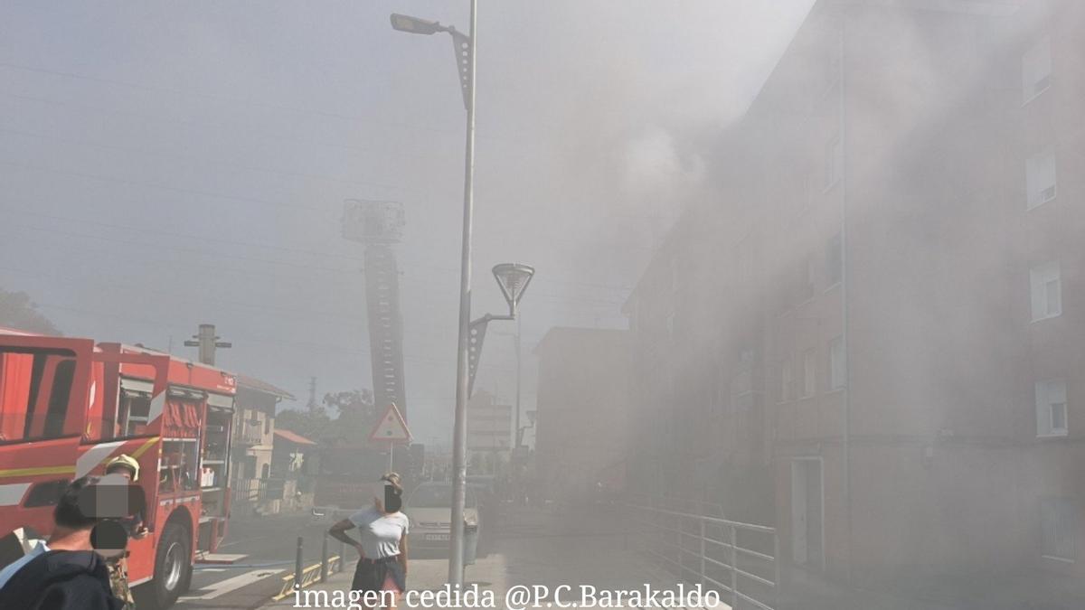 Imagen del humo