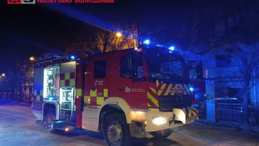 Extinguido un incendio en una cocina en Villafranca