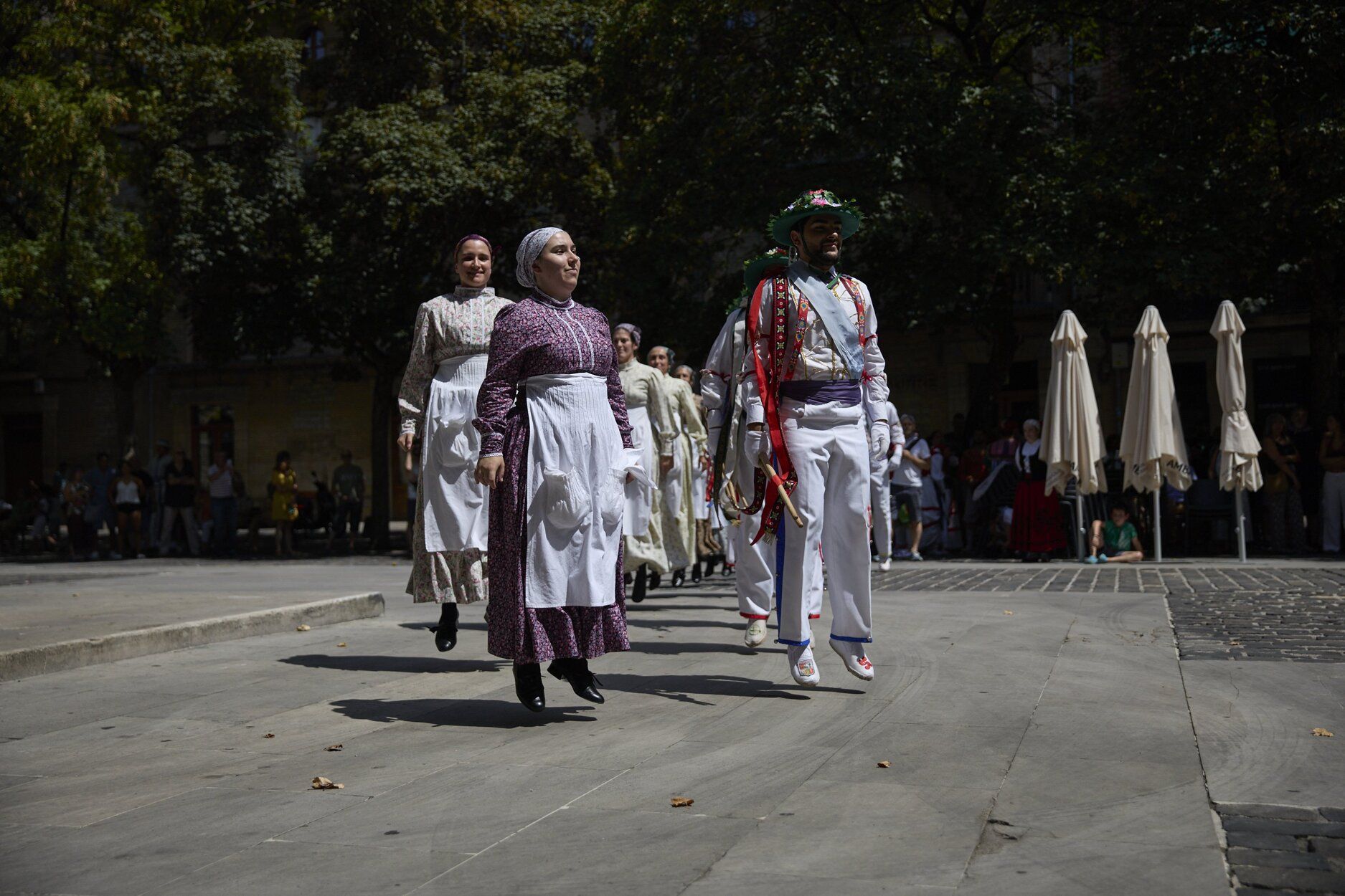 Fotos del chupinazo de las fiestas de San Lorenzo
