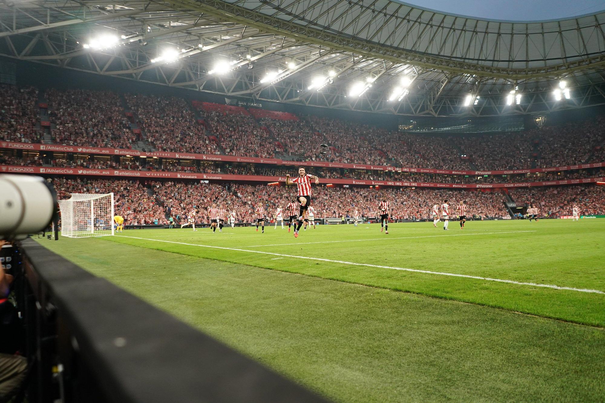 El Athletic - Rayo Vallecano, en imágenes