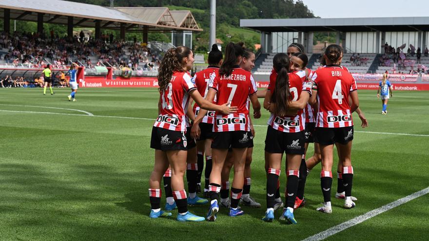 El Athletic se despide con una goleada al Alhama