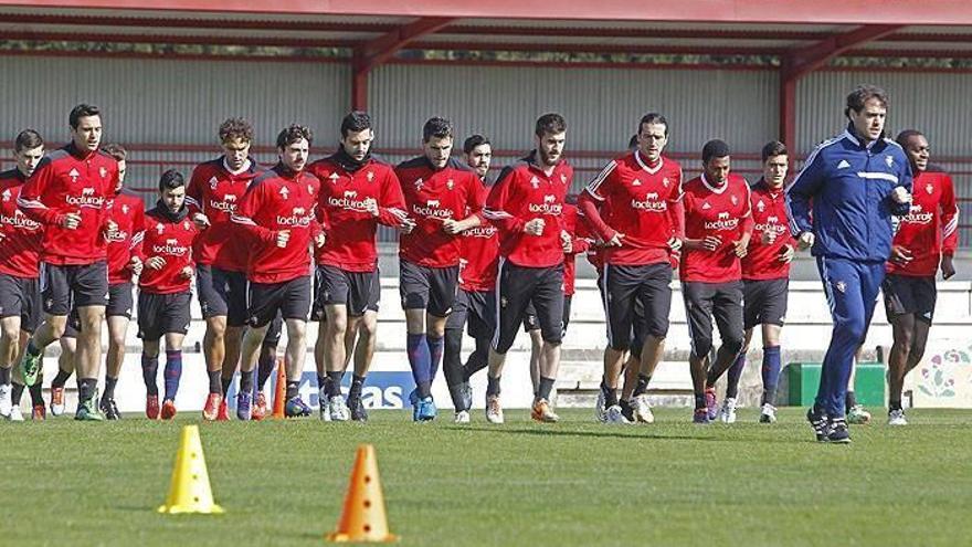 Osasuna, a ponerse al día