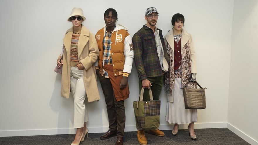 El estilo rural, el color chocolate, la piel y la serpiente, protagonistas en la Pasarela otoño-invierno de Gasteiz On