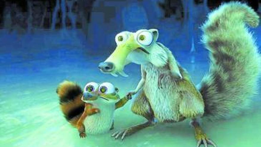 La ardilla protagonista de los cortos animados. Foto: Disney+ La ardilla protagonista de los cortos animados. Foto: Disney+