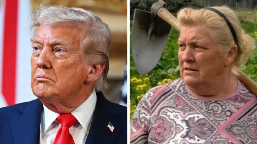 La agricultora gallega que se parece muchísimo a Donald Trump