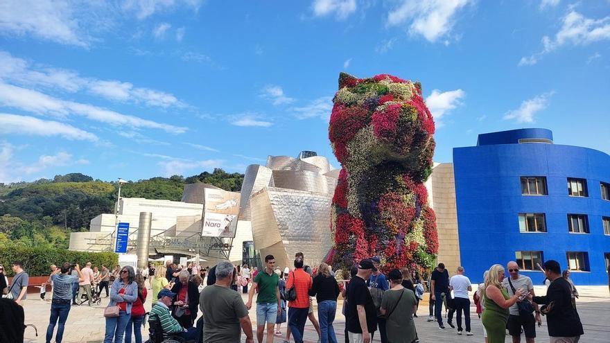 La entradas de visitantes a Euskadi crece un 5% en los primeros siete meses de este año
