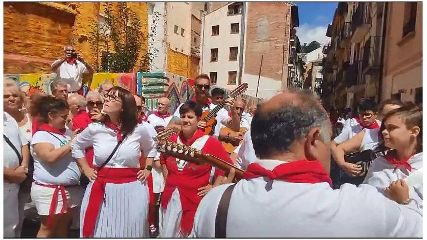 Fiestas de Estella | Actuación de la Rondalla Guilauband