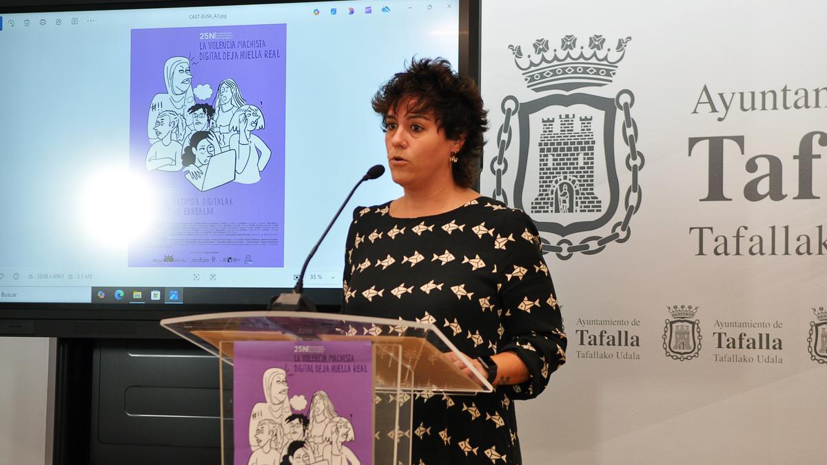 El Ayuntamiento de Tafalla presenta el programa para el 25N