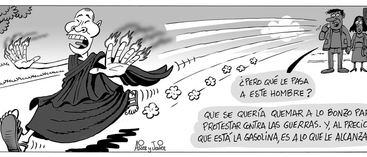 Tira de Asier y Javier del 21 de marzo de 2026