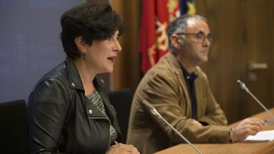 La consejera de Educación, María Solana.