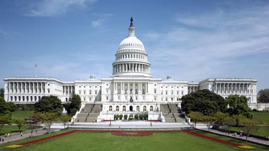 Vista del Congreso de los Estados Unidos.
