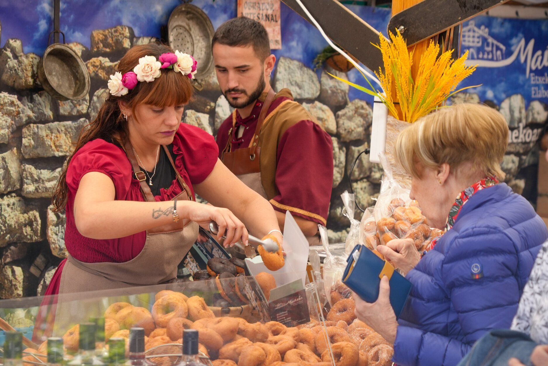 En imágenes: Segunda jornada del XXII Mercado Medieval de Vitoria