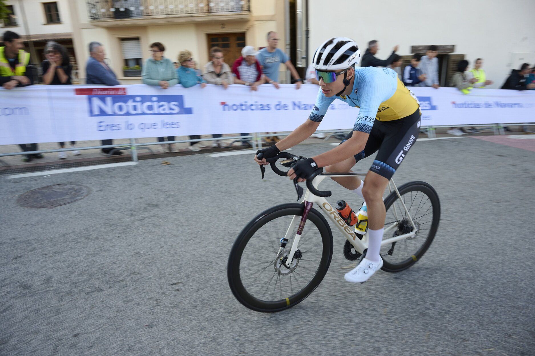 Imágenes de la tercera etapa de la Vuelta a Pamplona