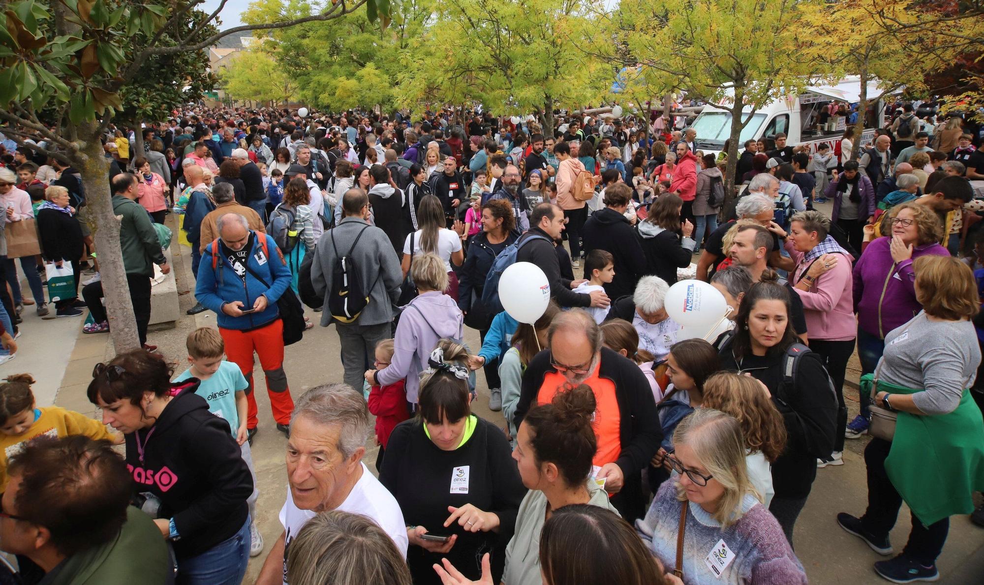 Fotos: Nafarroa Oinez 2025 en la ikastola Paz de Ziganda de Villava - Atarrabia