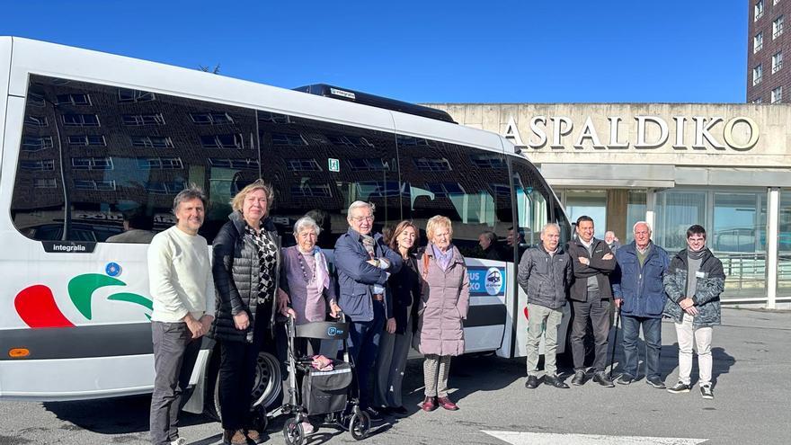 Gran acogida al servicio Portubus en Portugalete