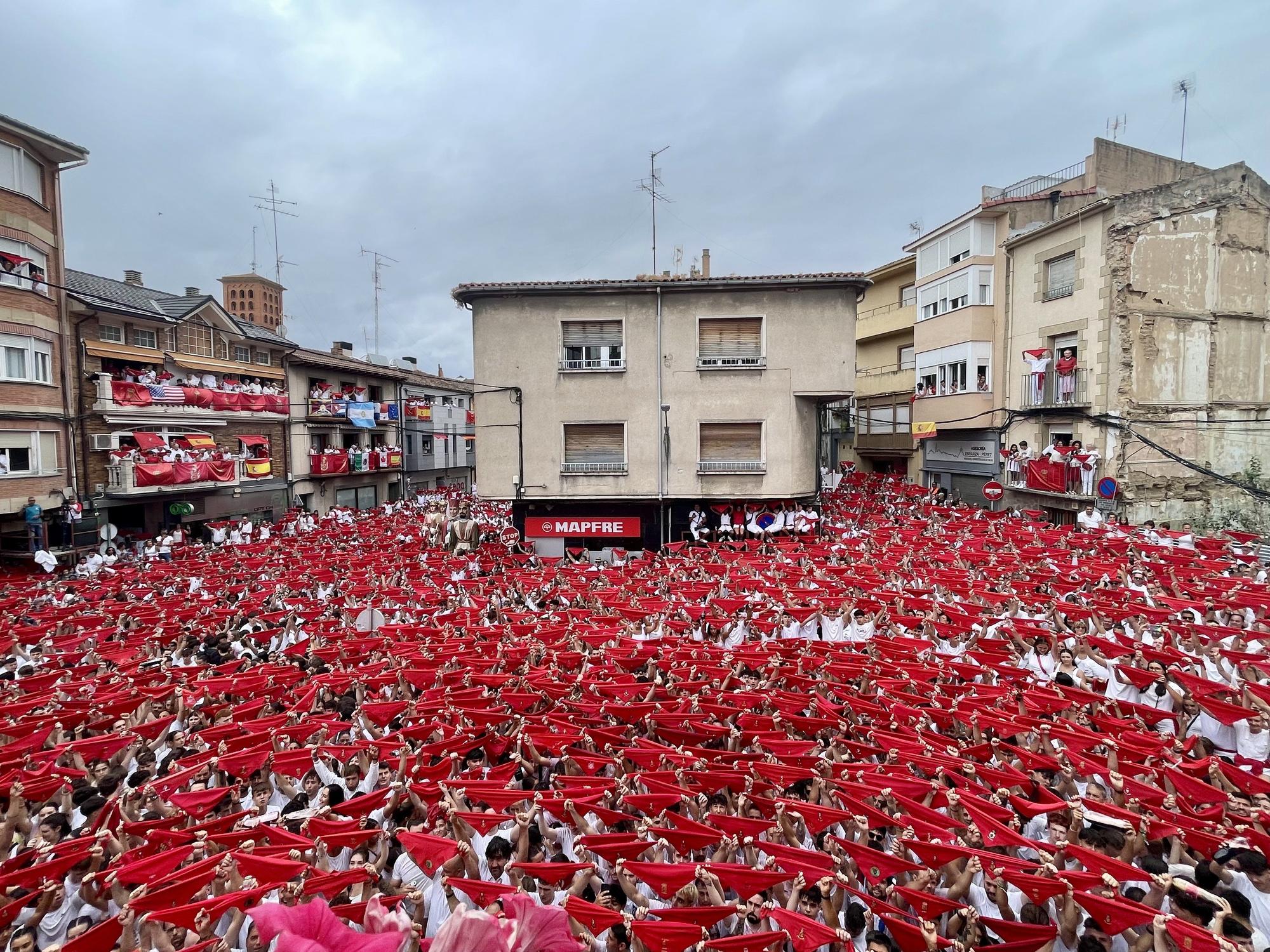 Fotos del lanzamiento del cohete de San Adrián 2025